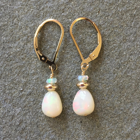 Gems - Sweetness & Light Earrings (opals)