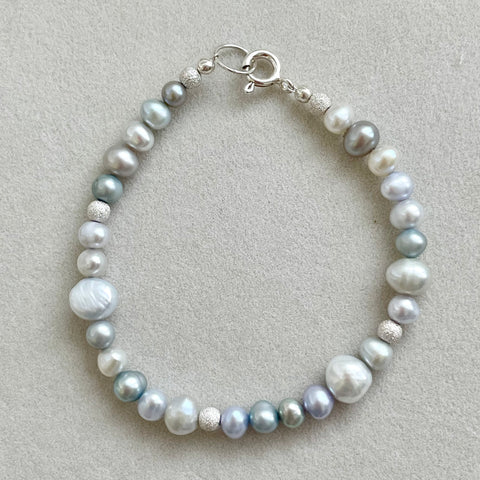 Swirls - Blue Pearls