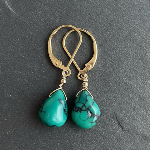 Desert Sky - Turquoise - Gold