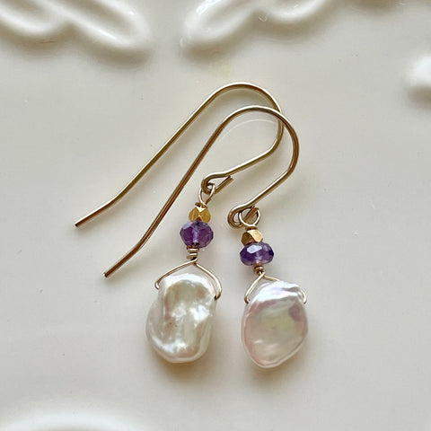 Always Appropriate - Pearl & Amethyst - Gold