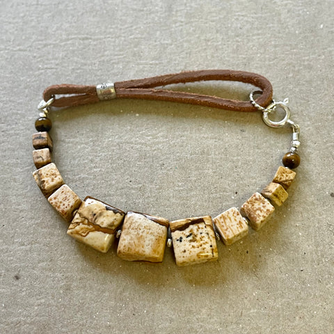 Leather & Suede - Picture Jasper