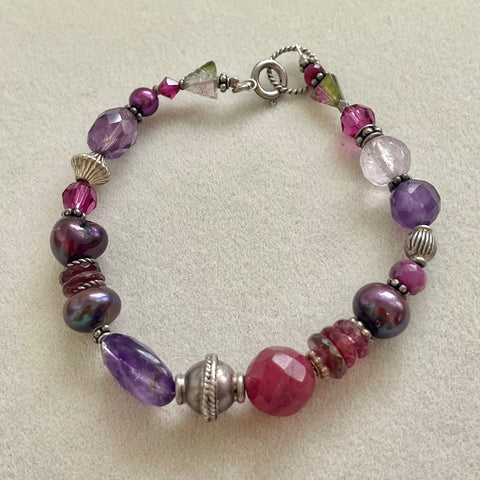 Serendipity: Berry Nice - Amethyst & Pearls