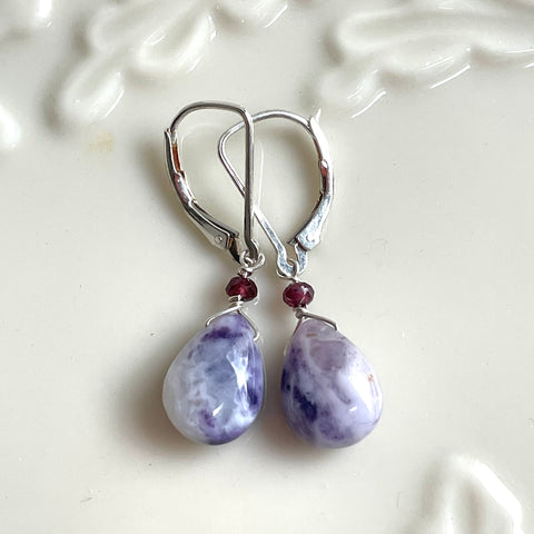 Lollipop - Opalized Fluorite - Silver