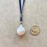 Bella Suede (adjustable) - Dark Blue