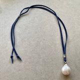 Bella Suede (adjustable) - Dark Blue