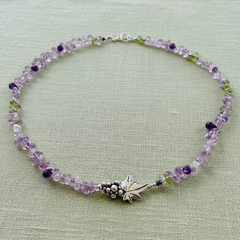 Dionysus - Amethyst & Peridot