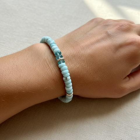 Caribbean Dreaming - Larimar & Apatite
