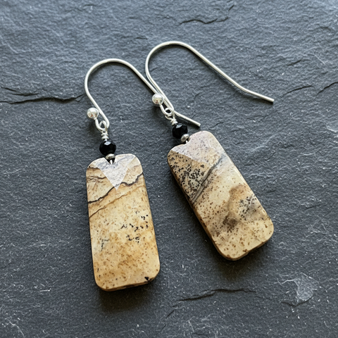 Desert Sand - Picture Jasper - Gold