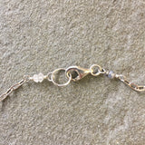 Collar Necklace - Captivated (labradorite & tanzanite)