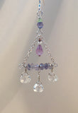 Flying Trapeze: First Thaw (white topaz & iolite)