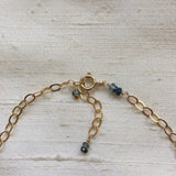 Collar Necklace - Hot Enough? (Fire opal)