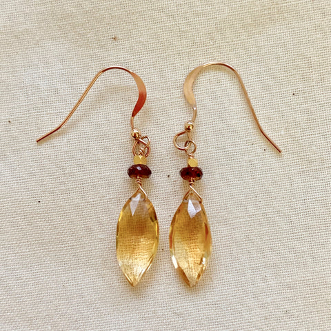 Gems - Sundrop (citrine & garnets)