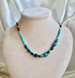 Leather & Suede - Out to Sea (turquoise & chrysocolla)