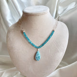 Caribbean Dreaming (Larimar & apatite)