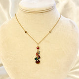 Just Topaz the Time (London blue and pink topaz & smoky quartz)