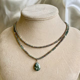 One of a Kind - Light as a Feather (pearl & Seraphinite)