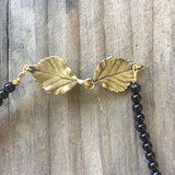Statement Necklace - Moonlight Mile (Golden Eye Stone)