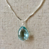 Crystal Blue Persuasion - Sterling Silver