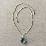 Drops - Crystal Blue Persuasion - Sterling Silver