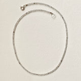 Gemstone Strand - Labradorite & Silver