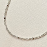 Gemstone Strand - Labradorite & Silver