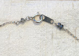 Midnight Moonlight (white and Mystic topaz & Marcasite)