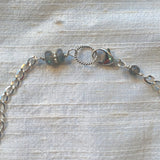 Statement Necklace - Ocean Moonlight (Labradorite)