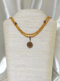 One of a Kind - Sunflower (aragonite & wood)